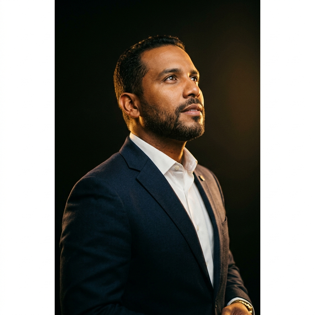 Emprendedor con claridad y determinación